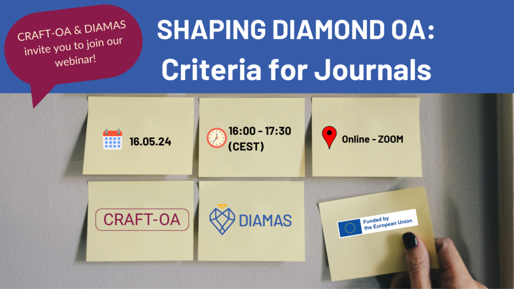 Shaping Diamond OA: Criteria for Journals